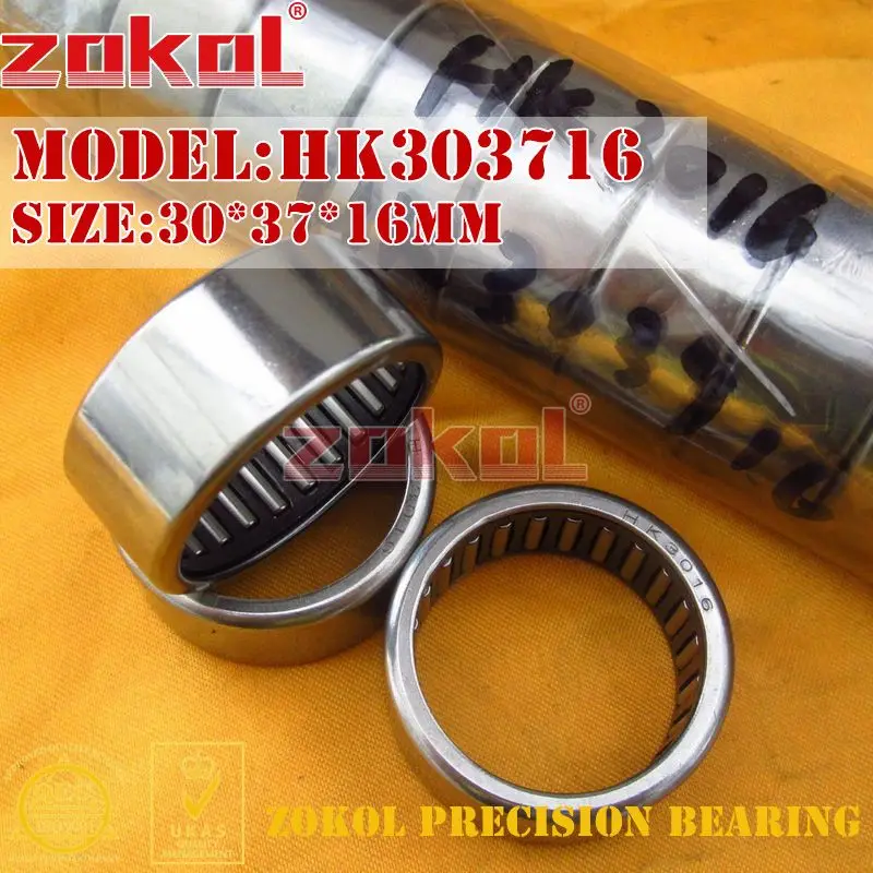 Подшипник ZOKOL HK3012 HK3016 HK3018 HK3020 HK303712 HK303716 HK303718 HK303720 игольчатый роликовый подшипник
