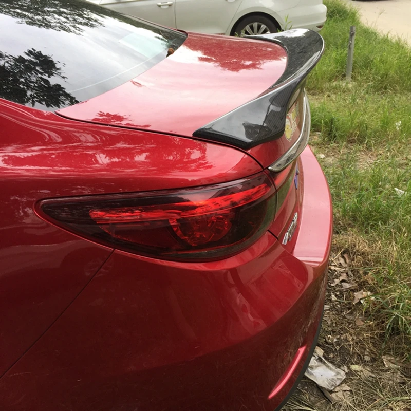 Для Mazda 6- спойлер Atenza высокое качество карбоновый Материал автомобиля задний спойлер для Mazda 6 спойлер Atenza