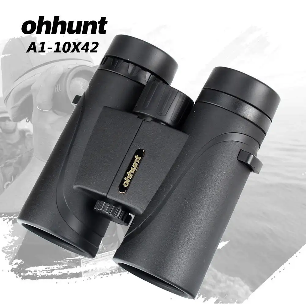 Ohhunt A1 10X42 бинокль телескоп Охотничья оптика линза Bak4 Porro Prism противотуманный