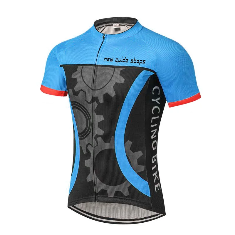 Светоотражающие велосипедные майки короткие дышащие и быстросохнущие