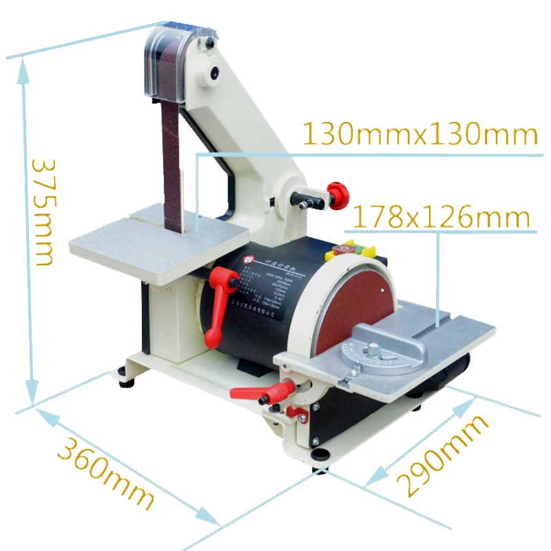 

ectronic table Belt Sander polishing machine 25 * 762mm