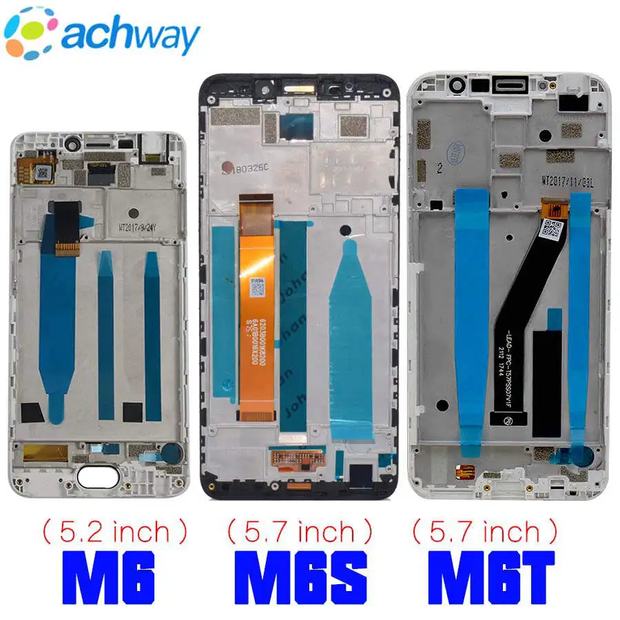 Для Meizu M6 ЖК-дисплей сенсорный экран дигитайзер M711H M711M M711Q M6S LCD M712H M712Q для MEIZU M6T LCD M811Q замена экрана