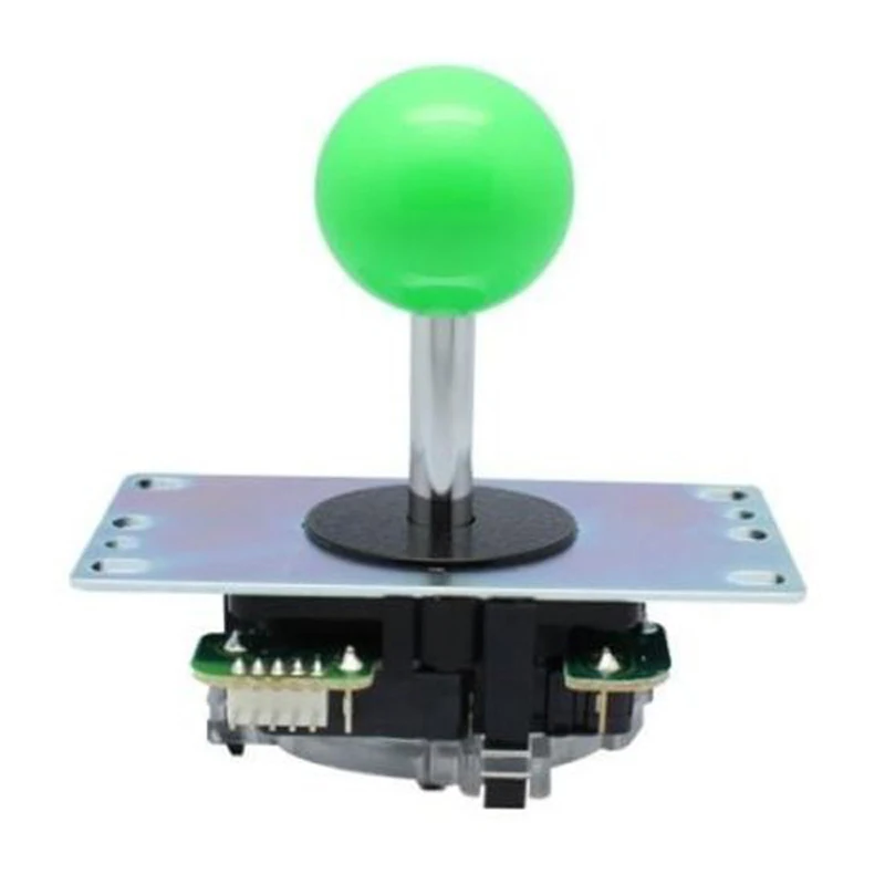 Абсолютно JLF-TP-8YT Sanwa Джойстик для аркадной игры Jamma 12 цветов - Цвет: Green