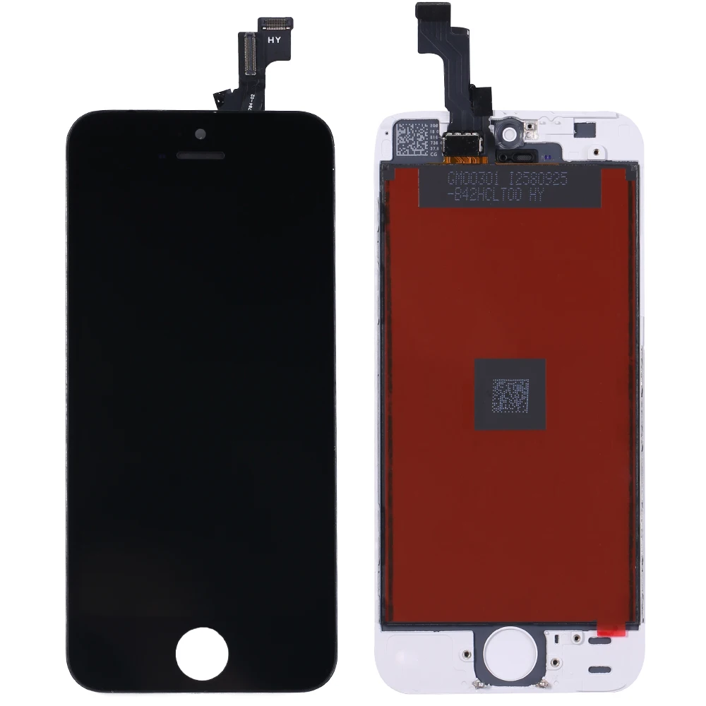 Для iPhone 5 5S 5C SE ЖК-экран сенсорный дигитайзер сборка Замена для iPhone6 6S Pantalla " дюймов лучшее качество стекло для телефона