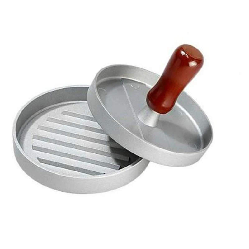 Бургер пресс для гамбургера Meet Maker алюминиевый 4 6 дюймовый диаметр антипригарный