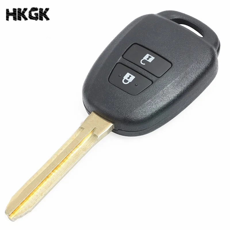 2/3/4 кнопка для Toyota Corolla Camry Reiz Новинка Vios RAV4 ключ Короны Замена дистанционного