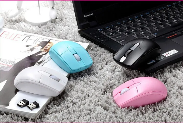2.4 ГГц USB оптическая беспроводная мышь приемник для игры рабочего портативный