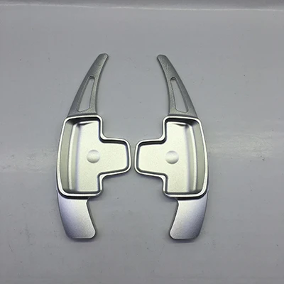 SILVER TYPE B TTCR-II для Mercedes Benz A B C e m s класса W176 W246 рулевого колеса автомобиля Paddle Shift металлической отделкой стайлинга автомобилей переключения заменить - Цвет: SILVER TYPE B
