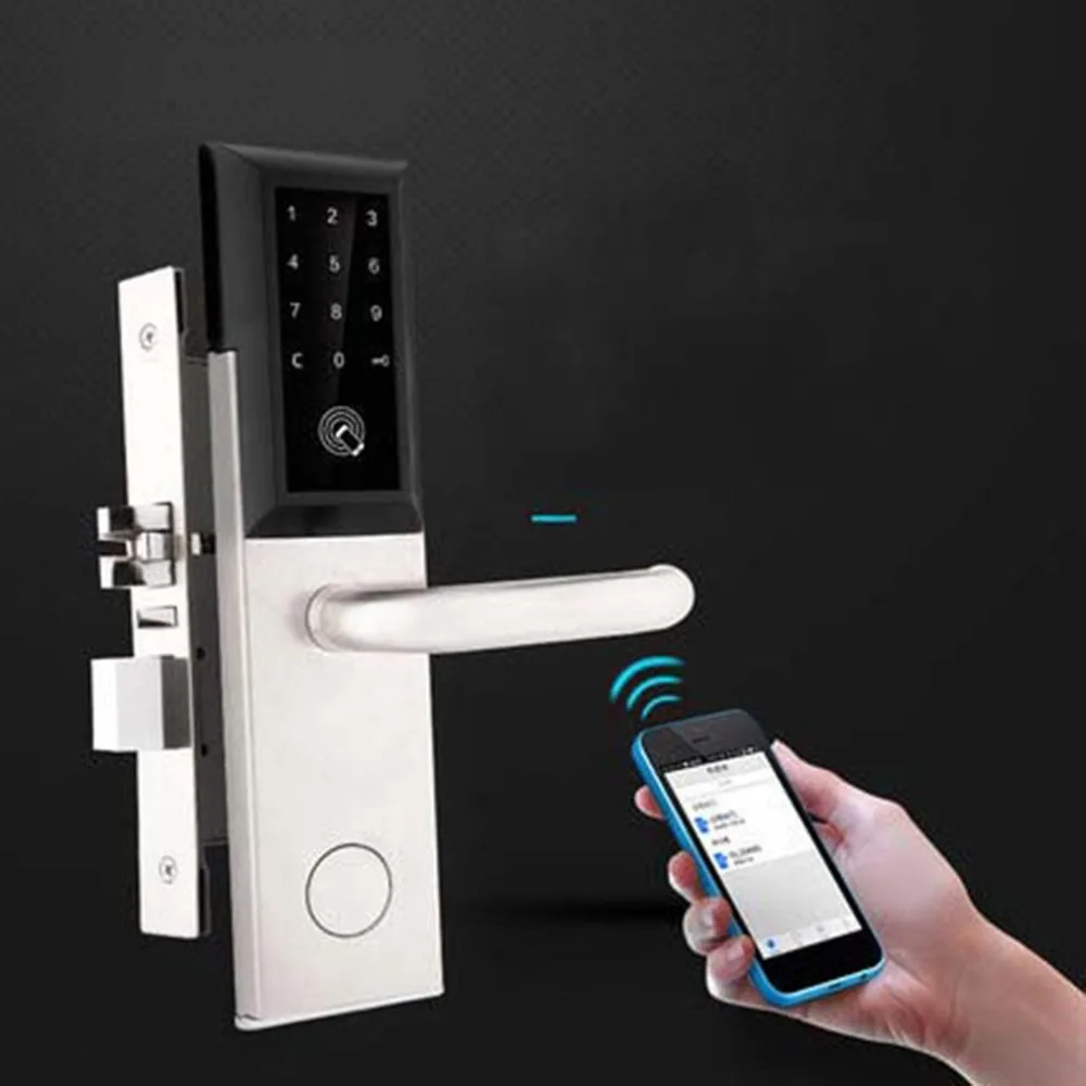 Bluetooth безопасная входная дверь замок электронный кодовый дверной цифровой умный