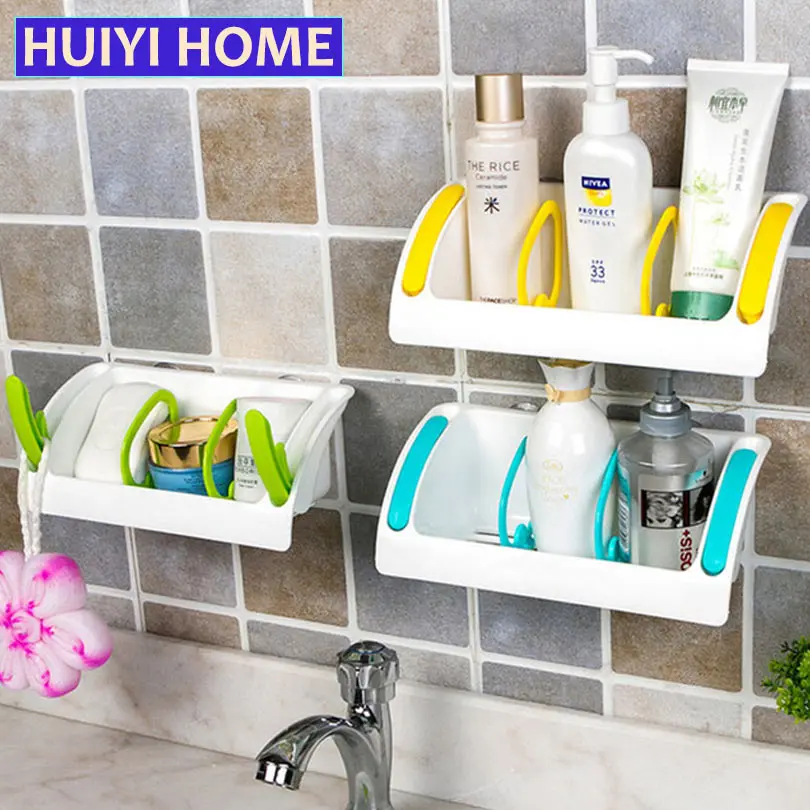 HUIYI домашняя кухонная для хранения настенная полка Многофункциональная