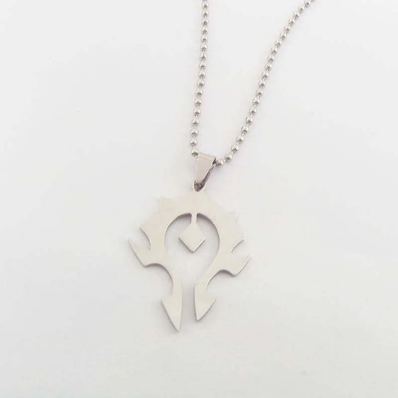 Модное ожерелье с подвеской из аниме огненная игра героями мультфильмов