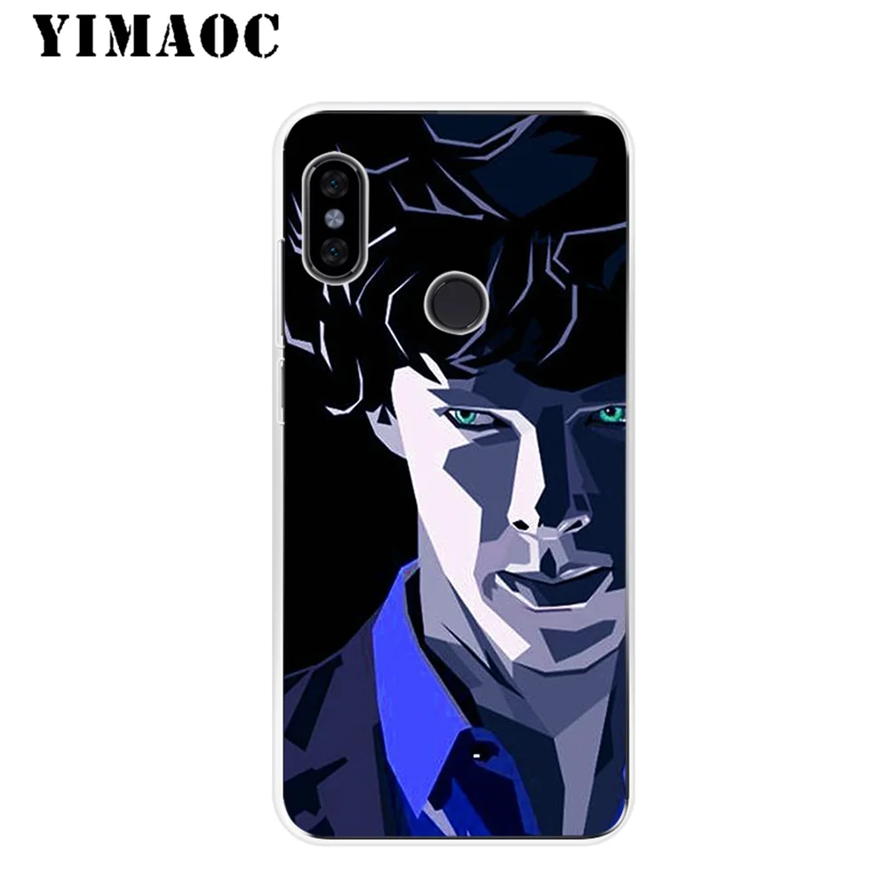 YIMAOC Sherlock Holmes Soft Silicone Case for Xiaomi Redmi 6 6A 5A 5 S2 Puls Note 8 7 4X 4 4A Pro Go |