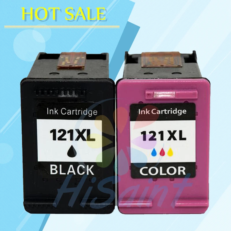 Картридж для HP 121 XL HP121 D1600 Deskjet D1660 D1663 D2500 D2563 F2423 F2483 F2493 F4213 F4275 F4283|ink cartridge|ink cartridge for