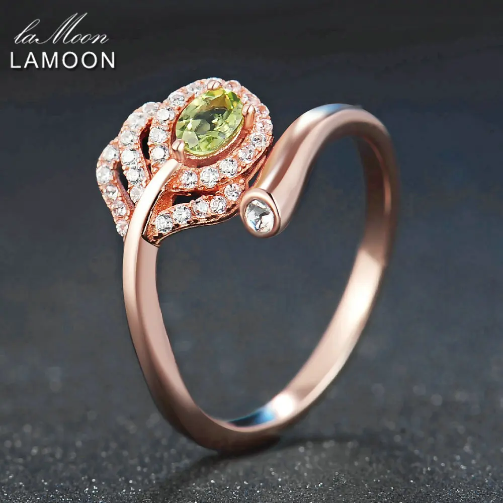 Женское кольцо из серебра 925 пробы с зеленым Перидотом|ring design|ring forrings for women |