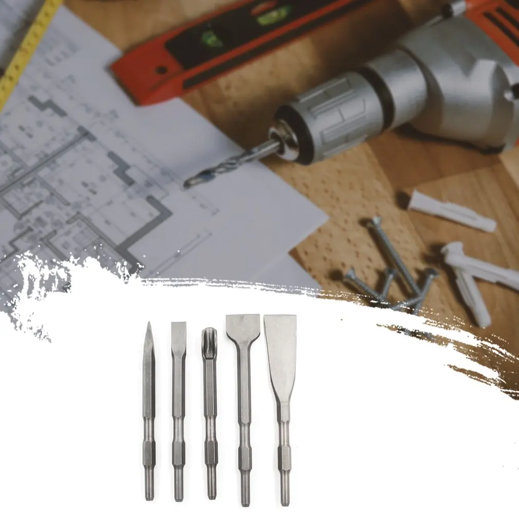 Круглый хвостовик остроконечное плоское долото стандартное железобетонное