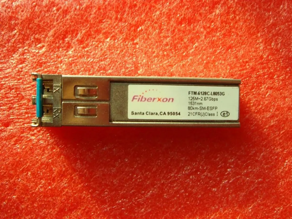 

Оригинал Fiberxon FTM-6128C-L8053G, 125M-2,67G 1531NM 80KM-SM-ESFP