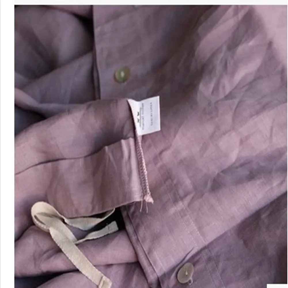 Комплект постельного белья из 3 предметов набор пододеяльников чистого льна Queen