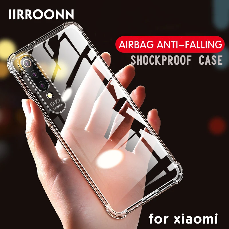Чехол IIRROONN для xiaomi mi 8 mi8 6 a1 a2 lite mix 2 mix2S 9 чехол из ТПУ redmi note 7 5 6a pro xiomi xiami xaomi |