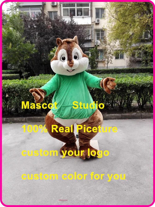 Маскарадный костюм бурундука необычный аниме косплей комплект mascotte тема