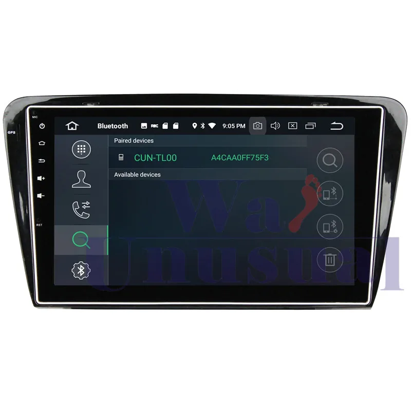 Автомобильный GPS навигатор wanобычно Android 9 0 для Skoda Octavia 2014 2015 проигрыватель радио 2