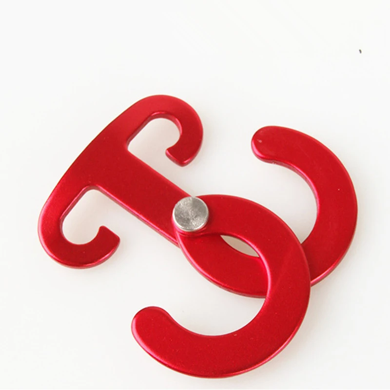 

5PCS/lot Aluminum Alloy Rope Hanger Multifunction Outdoor Camping Tent Tools Paracord Rope Buckle Travel Kits Survival Buckles