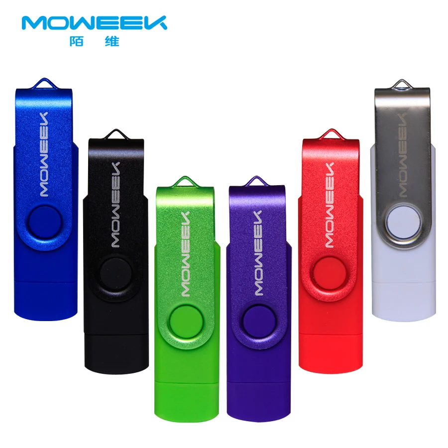 Moweek M32 USB Flash Drive 8 ГБ 16 32 64 OTG накопитель cle 2.0 stick 4 флешки для Android смартфон U диск|4gb