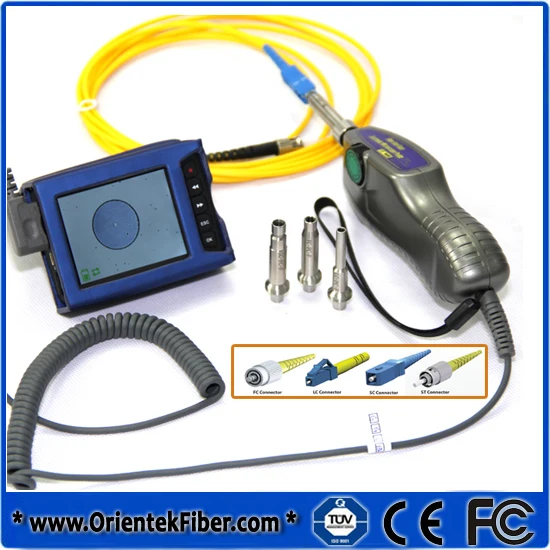 

Low Price Fiber Inspection Probe With 2.7 Inch Video Display Orientek TIP-500V Shipping