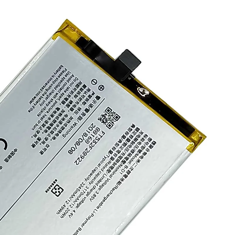 Запасная литий-ионная батарея B-D1 3170mAh батареи для VIVO X20 X20A мобильного телефона |