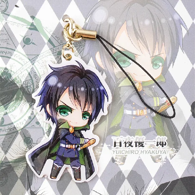 Новинка Seraph of the End Yuichiro симпатичный металлический кулон в виде персонажа аниме