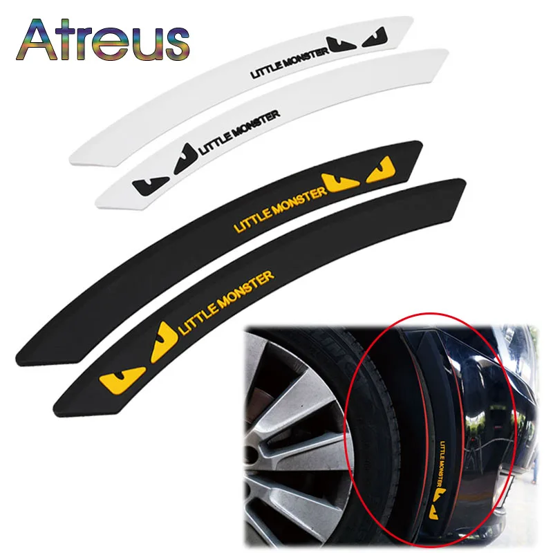 Декоративные наклейки на автомобильные колеса и брови Atreus для Toyota Corolla Seat Leon Jeep