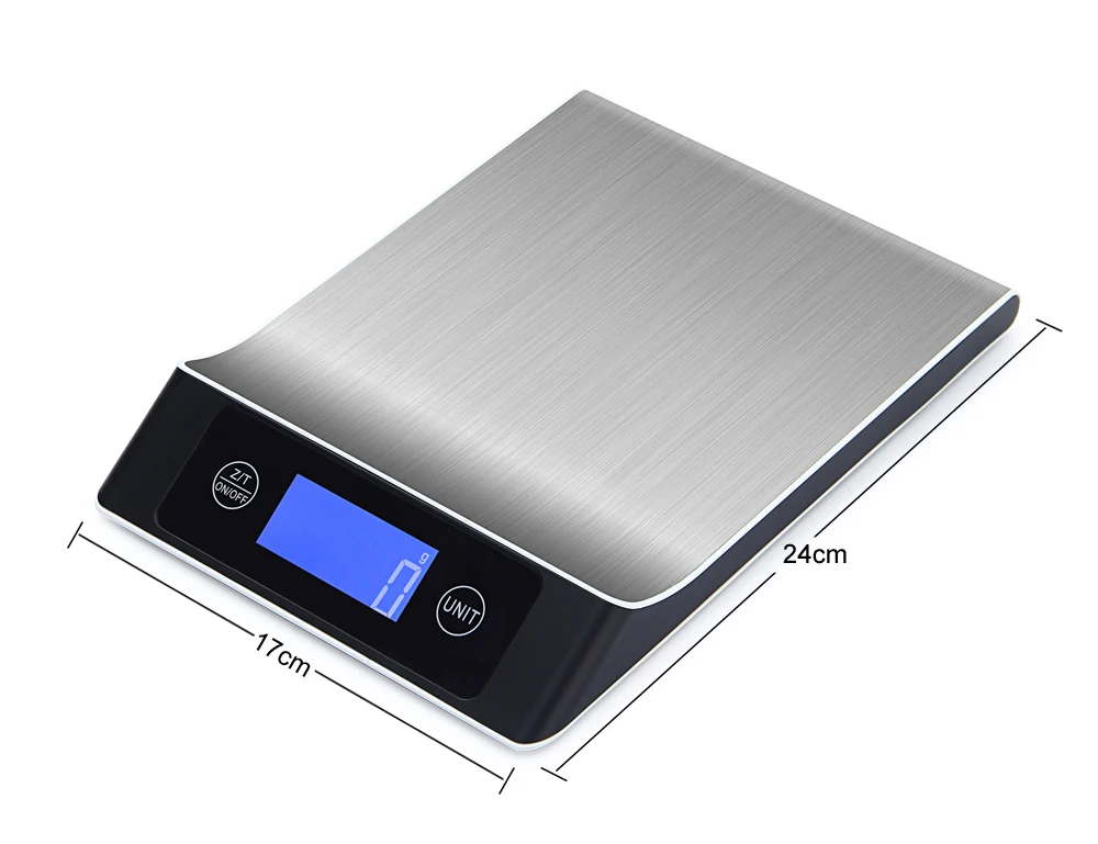 Профессиональные цифровые кухонные весы 5кг/11lb электронные для еды Почтовые