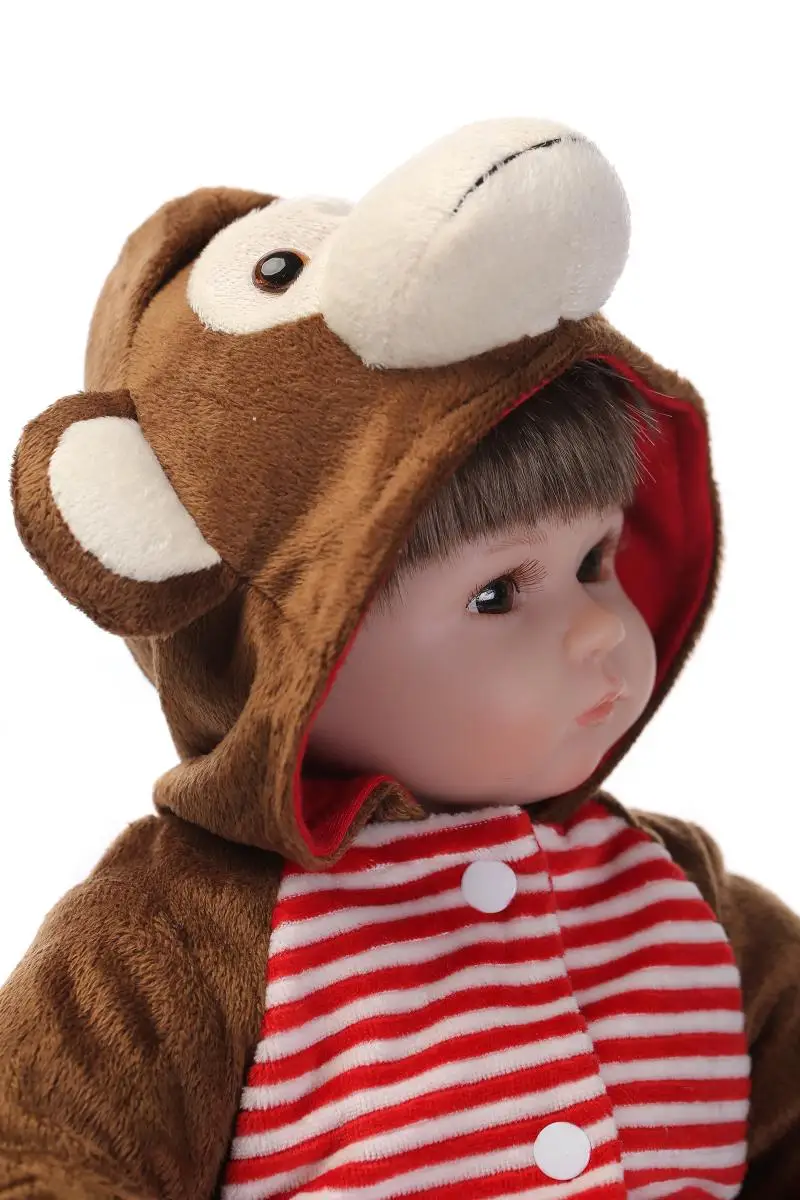 Мягкие силиконовые детские куклы Bebes reborn подарок для детей кукла-реборн NPK 18