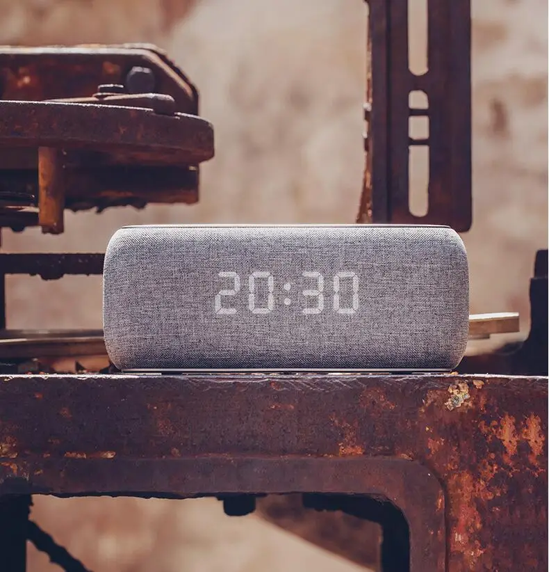 Портативный домашний Bluetooth-динамик с цифровым будильником | Электроника