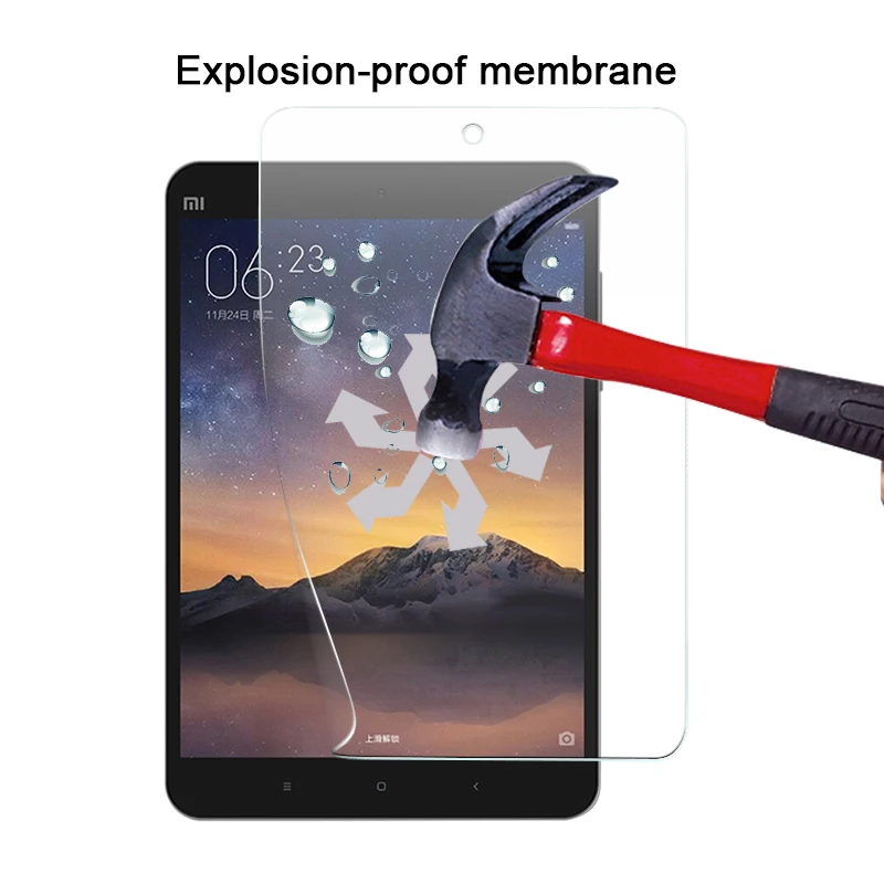 1pcs Explosion-proof Nano soft film For Xiaomi Mipad 2 7.9&quot TAB plastic waterproof screen protector films with clean cloth | Мобильные