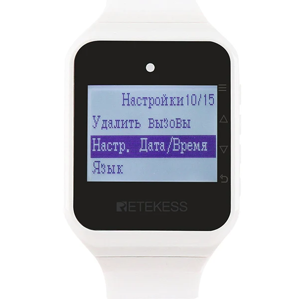 RETEKESS TD108 многоязычный беспроводной приемник для часов Беспроводная система вызова пейджер ресторанное оборудование обслуживание клиентов кафе