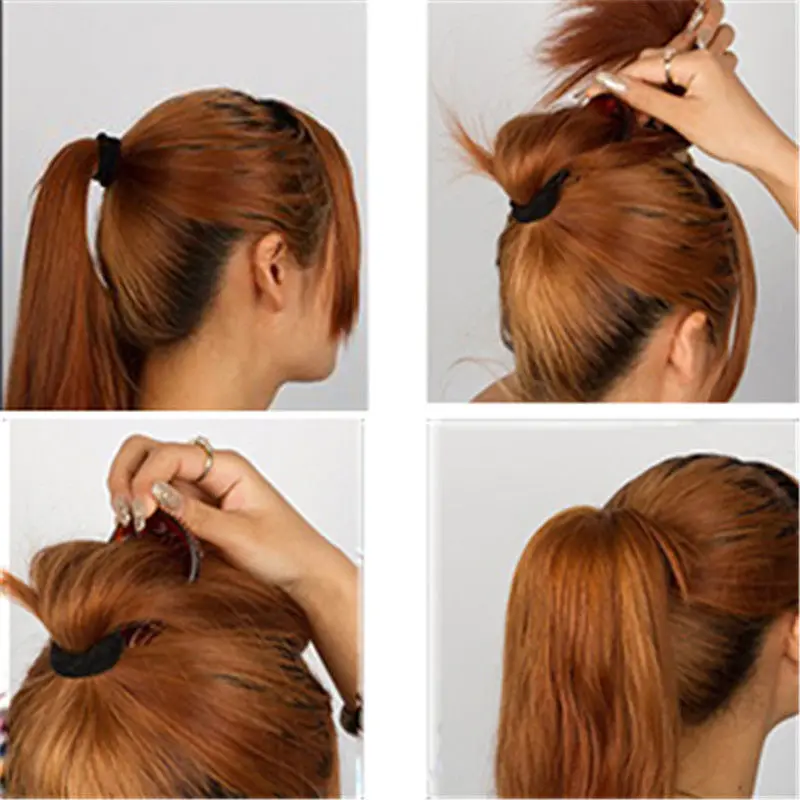 1 шт. накладки для конского хвоста заколки волос объемная Свадебная расческа