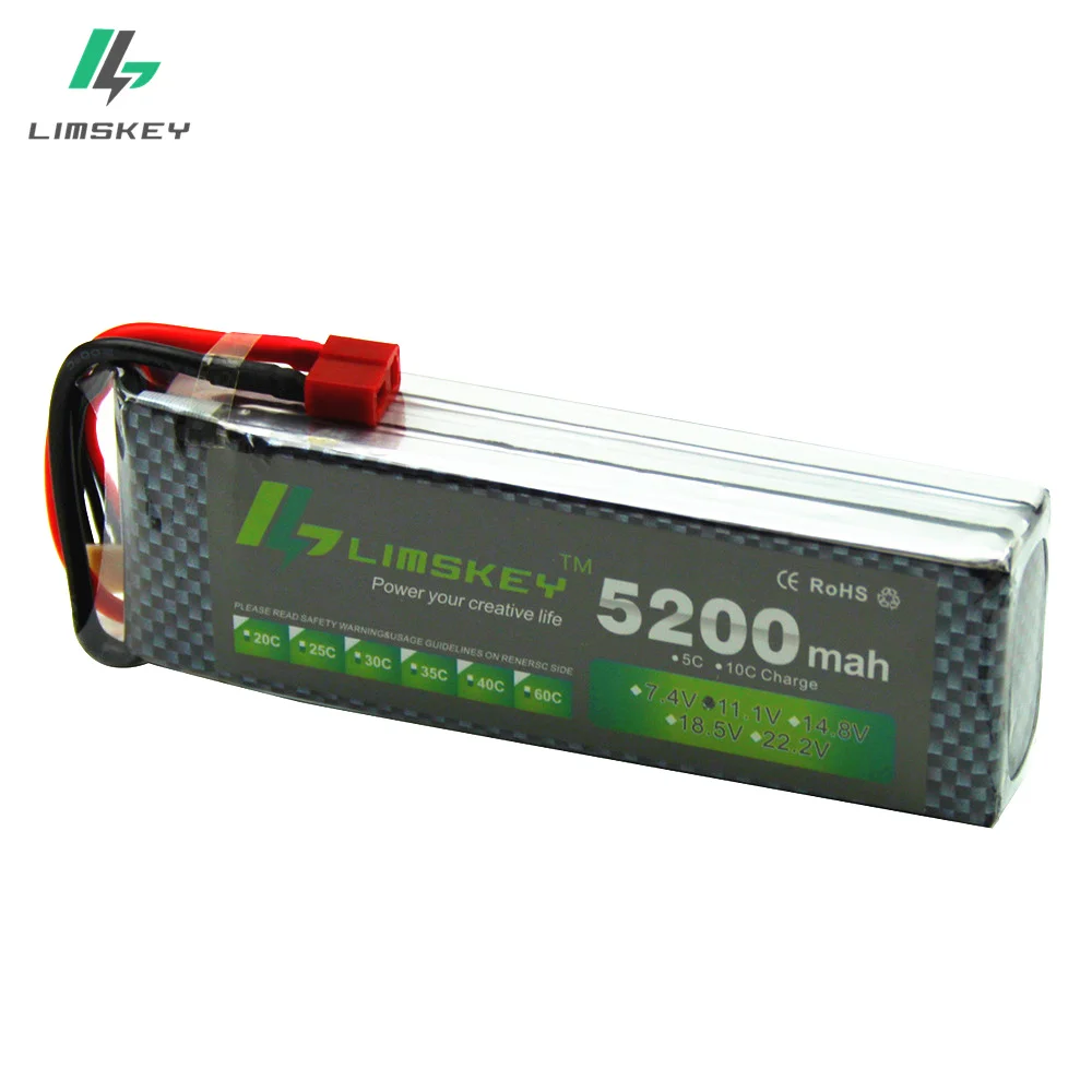 Аккумулятор Limskey Lipo 3S 11 1 В 5200 мАч 30C AKKU LiPo аккумулятор для радиоуправляемого