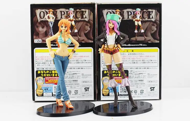 Аниме One Piece Nami Robin сексуальная фигура Grandline Lady 15th Anniversary ПВХ фигурка модель игрушки