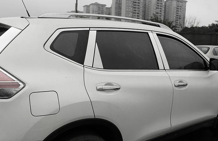 8 шт. украшение средней колонки окна автомобиля для Nissan Murano 2015 | Автомобили и