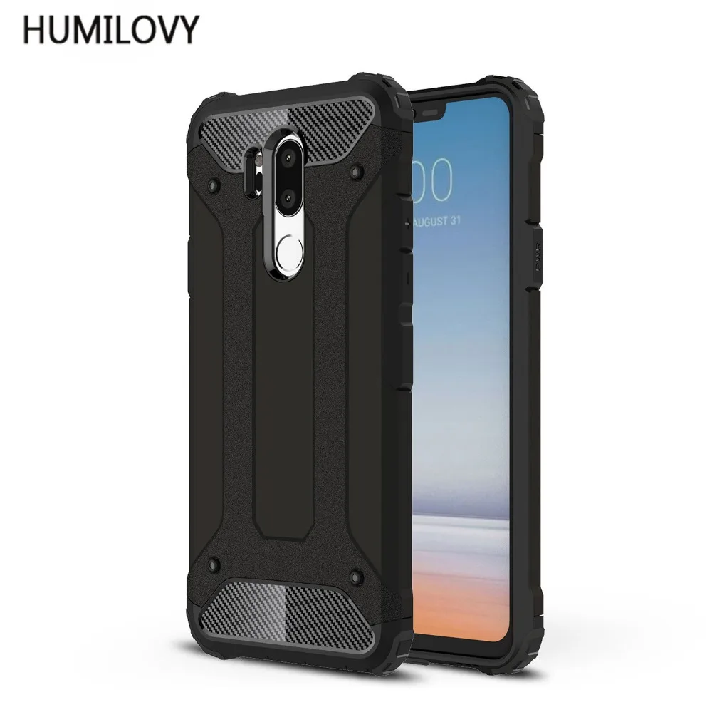 Для LG G7 чехол для thinq Heavy Armor тонкий жесткий резиновый силиконовый телефона Coque |