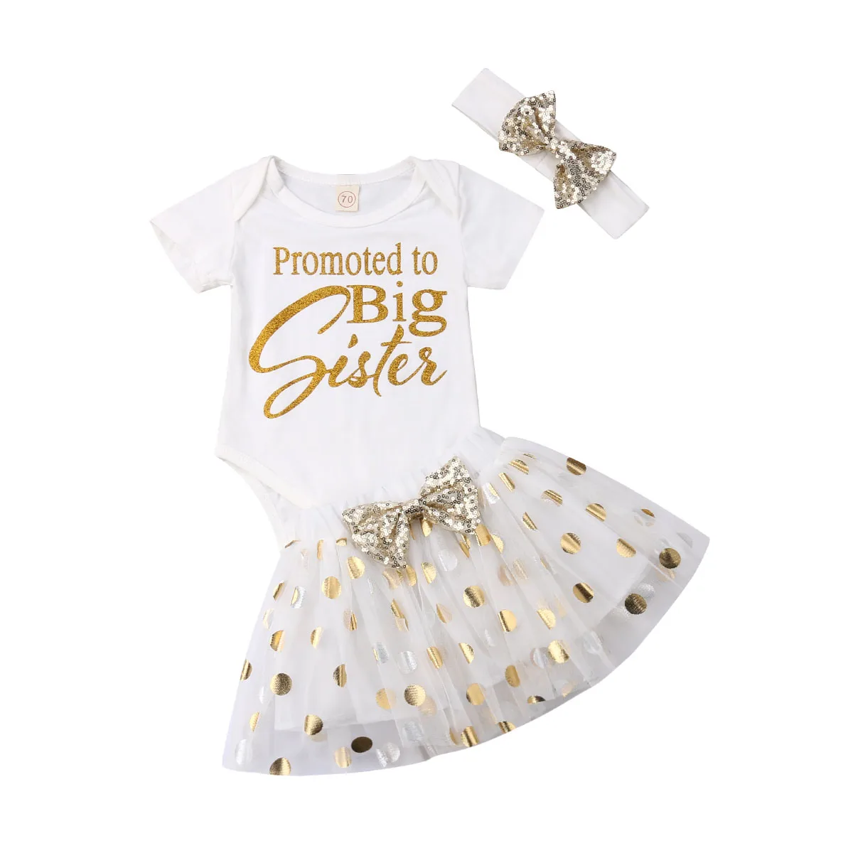 Новейшая модная одежда из 3 предметов для новорожденных и маленьких девочек