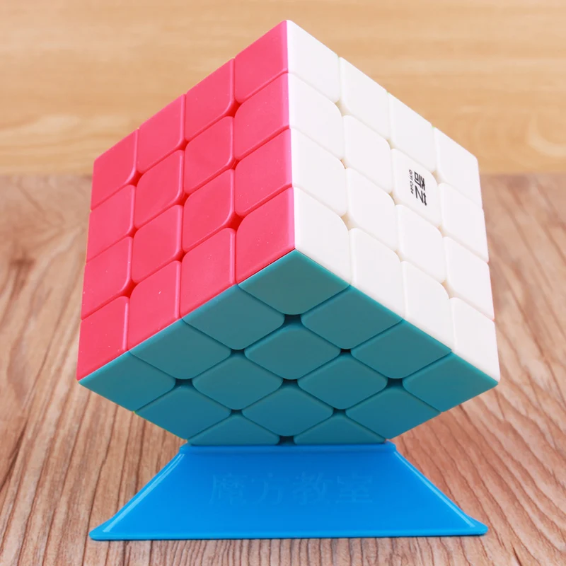 QIYI бренд Magic Cube 4x4x4 Скорость куб Пластик Cubo Magico образовательная головоломка, Twist Game Подарочные игрушки для детей QY-4