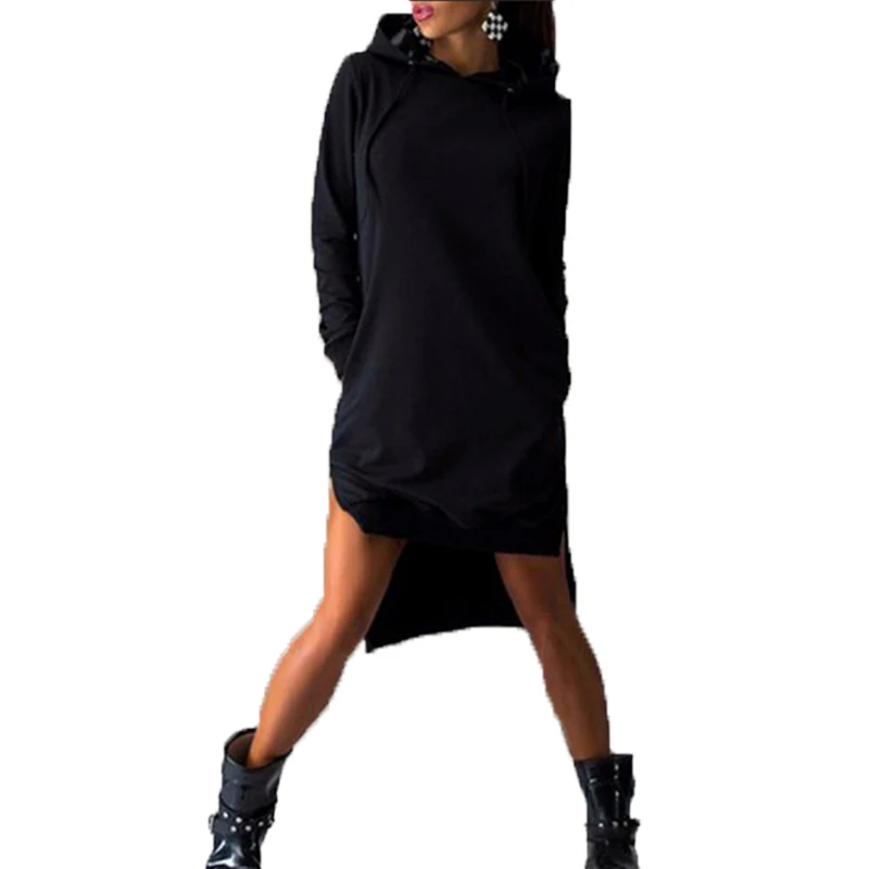 2019 новый осенний женский свитер в европейском и американском стиле Одноцветный