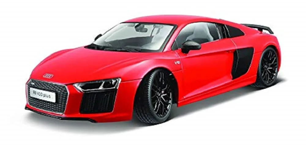 Эксклюзивный Audi R8 V10 Maisto 1:18 красная литая модель фотоигрушка новая в