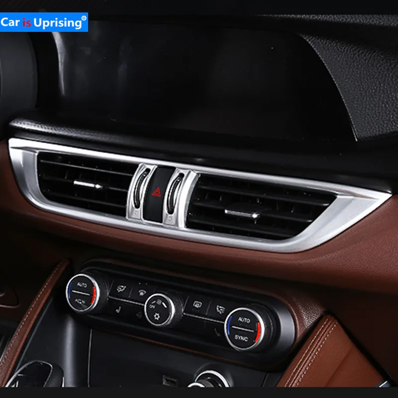 Аксессуары для салона автомобиля Alfa Romeo Stelvio 2017 2018 ABS декоративная