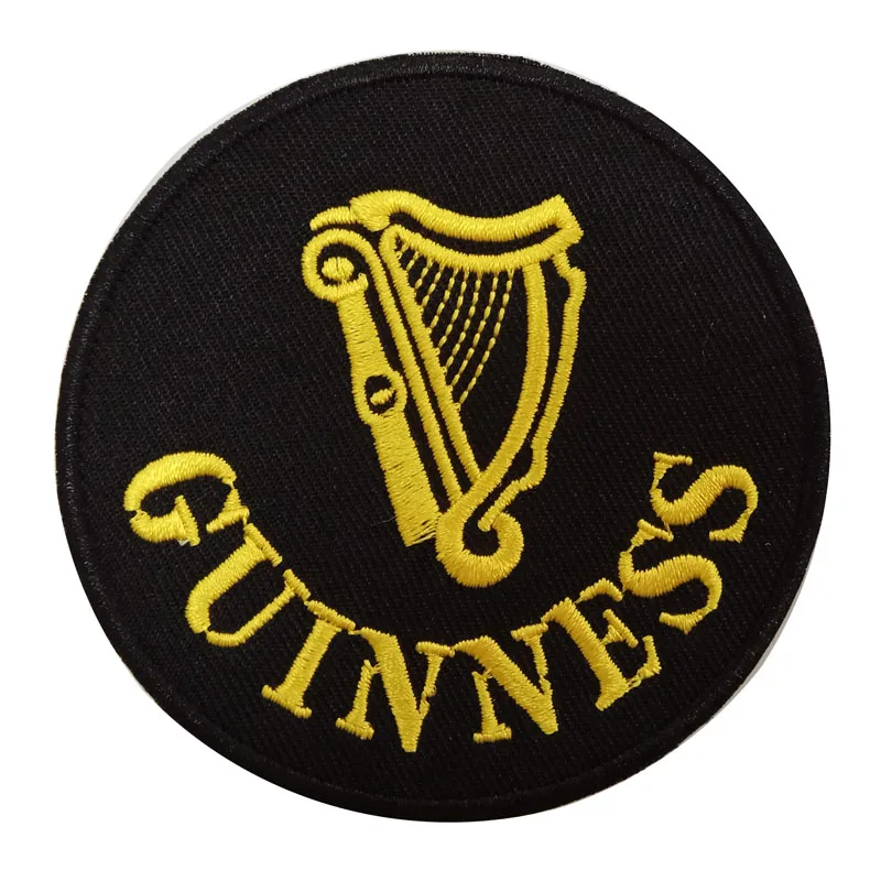 

NEW,Details about GUINESS Patch - Embroidered Iron-On Style