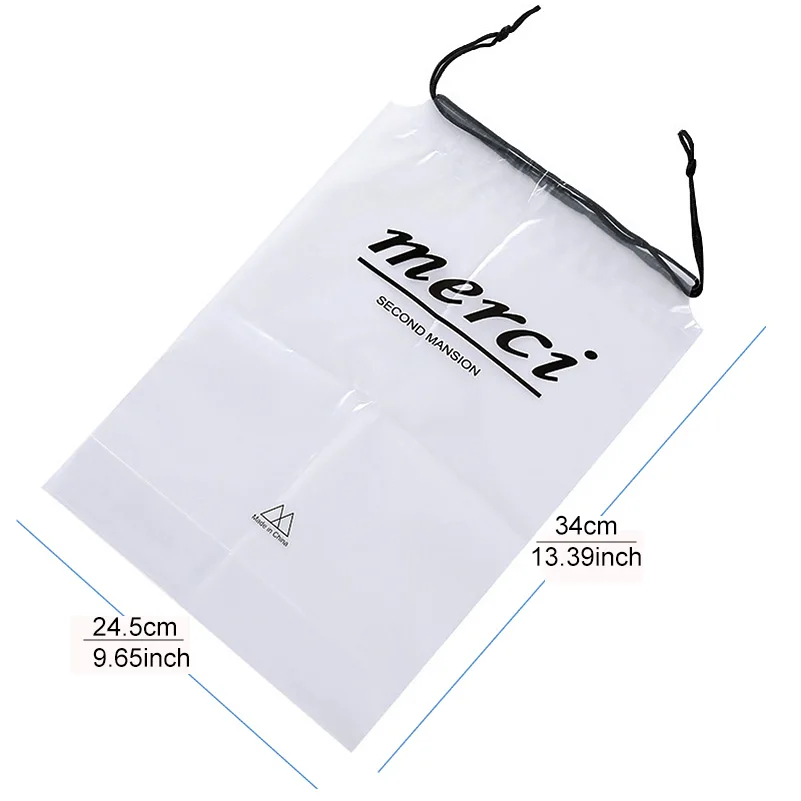 5 шт. прозрачная сумка для хранения дорожный органайзер обуви набор с шнурком