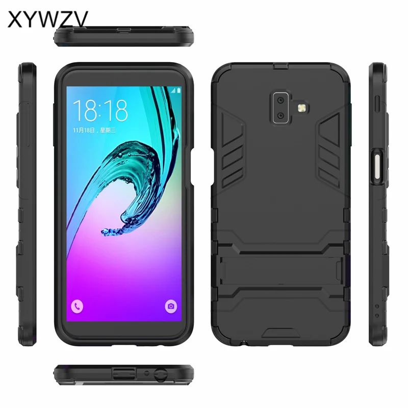 Чехол для Samsung Galaxy J6 Plus армированный резиновый чехол задняя крышка J600G J610 |