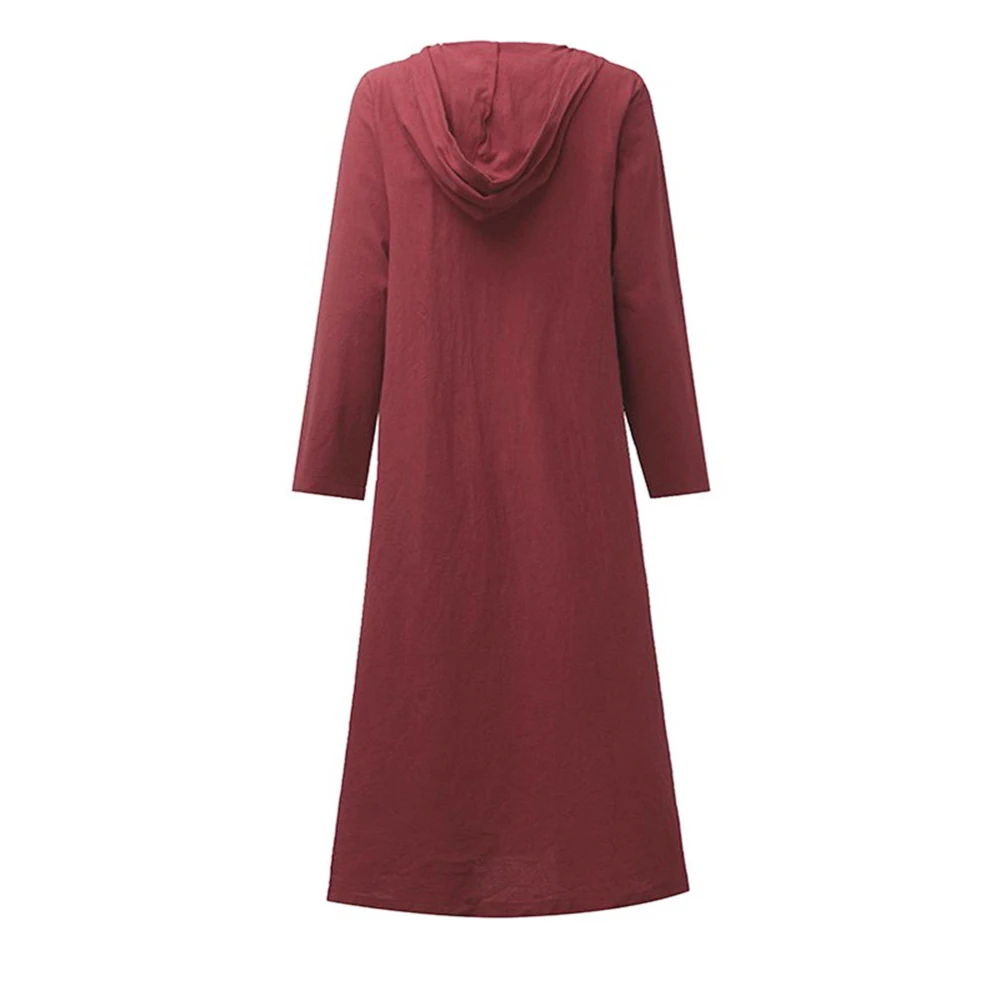 Длинный хлопковый плащ Miss bekeep/Свободный кардиган с капюшоном|trench coat cardigan|long trench