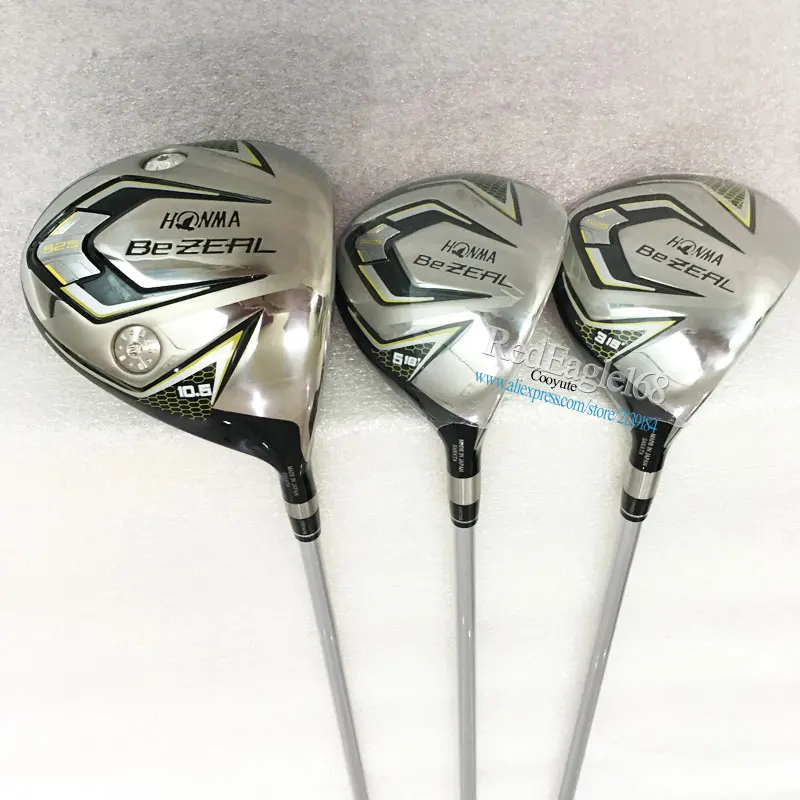 Cooyute Новые гольф-клубы HONMA BEZEAL 525 Гольф-драйв Фарватер Вудс Гибриды клубов